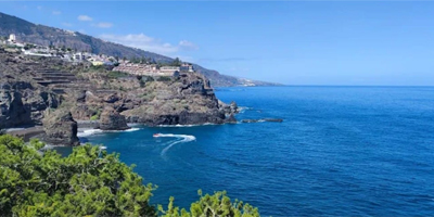 Eingang zuzur Praxis des Deutschen Arztes auf Teneriffa